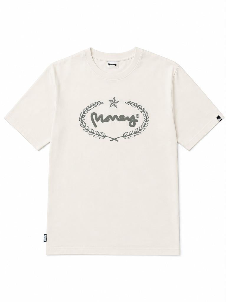 Money Laurel Sig Box Fit Tee