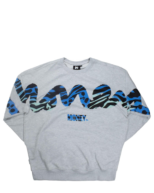 Turbo Sig Crew Sweat Ice Melange