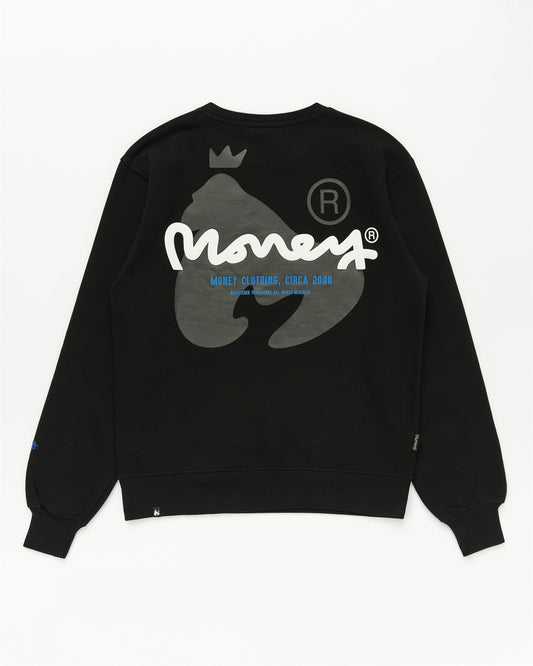 Interflow Crew Sweat Black