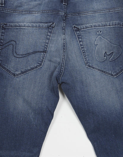 Ape Embossed Jeans  Stone Wash