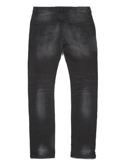 Ape Embossed Jeans  Black Wash