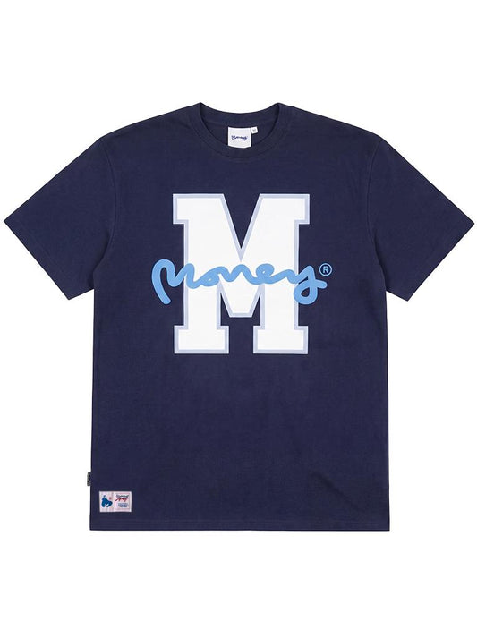 Big M Tee Navy