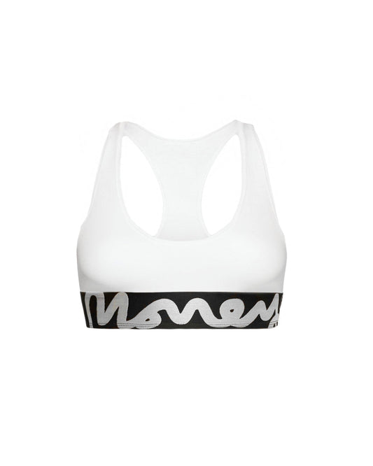 Womens Money Bralett White