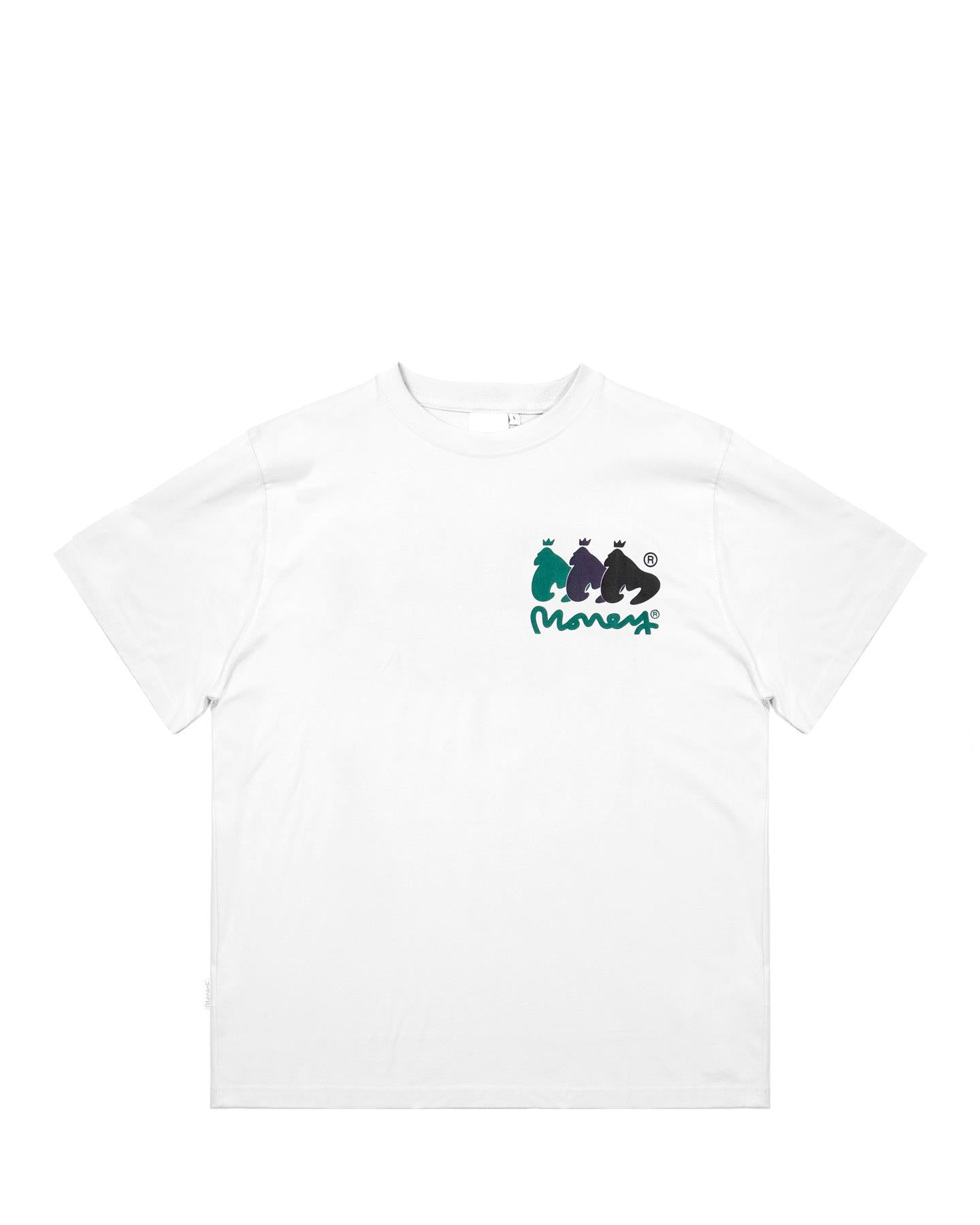 Money Triple Ape Tee White