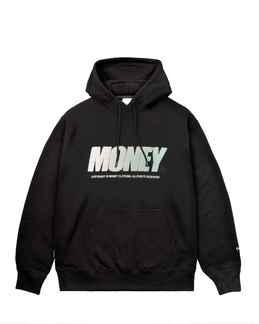 Chenille Block Fader Hood Black