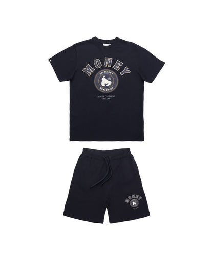 College Twin Set Navy