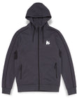 Money Metro Tricot Zip Hood Grey