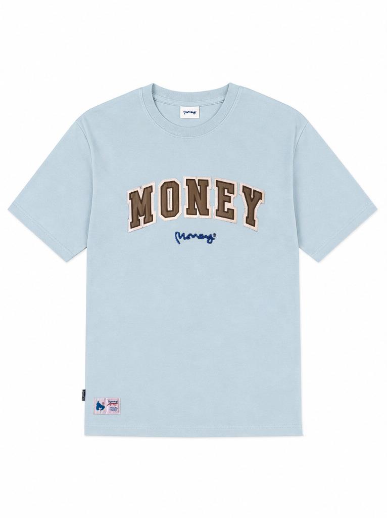 College Money Tee Sky Blue
