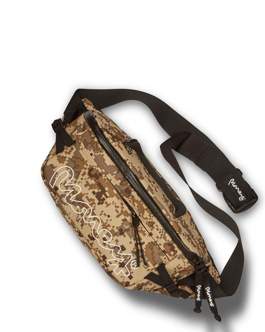 Outdoor Waist Bag Green Camo