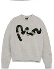 Big Sig Chenille Crew Sweat Oatmeal