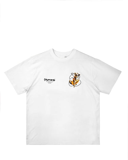 Steezy Rider Tee White