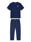 Money Long Lounger Set 2 pack Navy