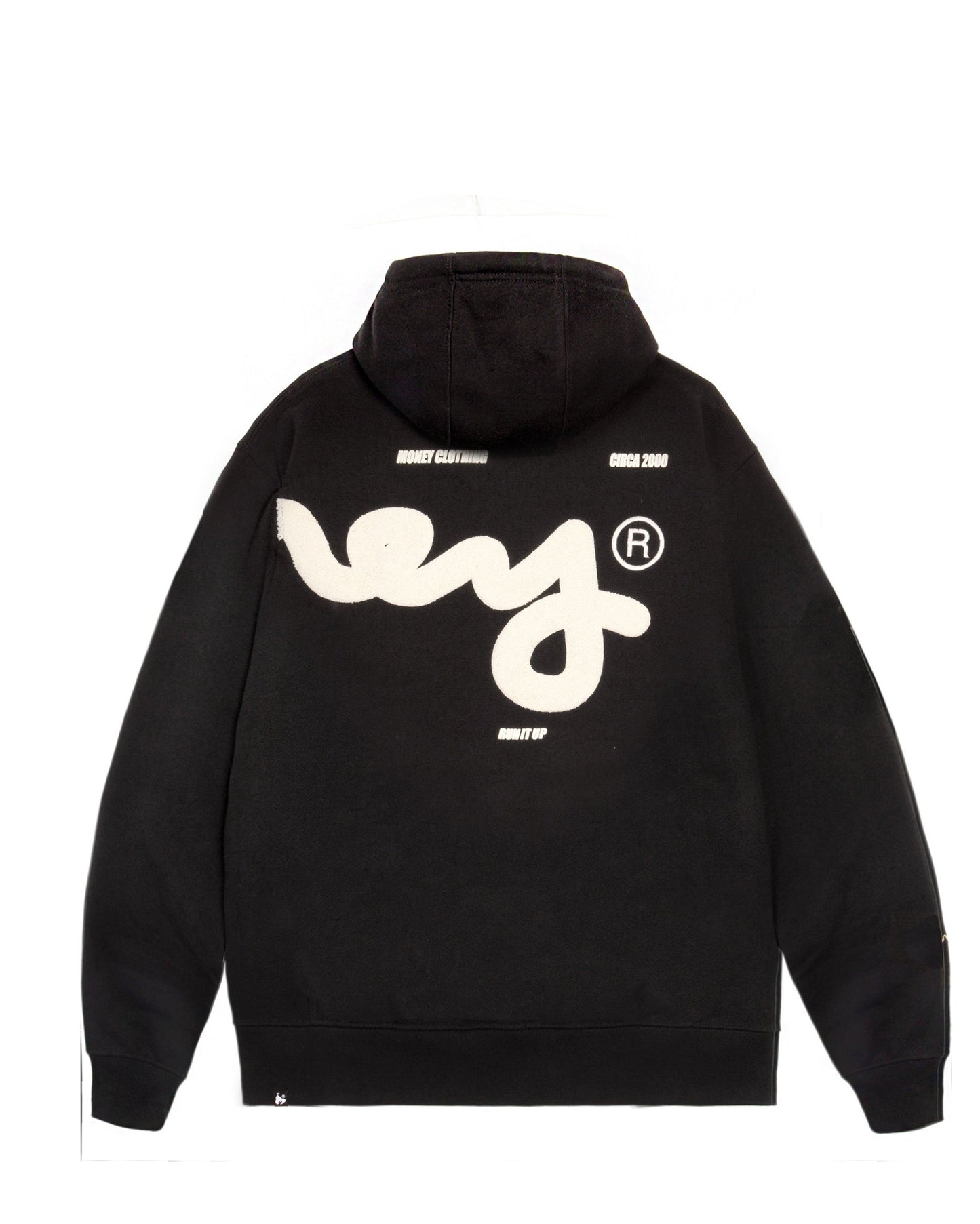 Chenille Big Sig Hood Black