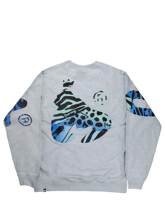 Turbo Sig Crew Sweat Ice Melange