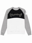 Colour Block Cut & Sew Sweat Grey