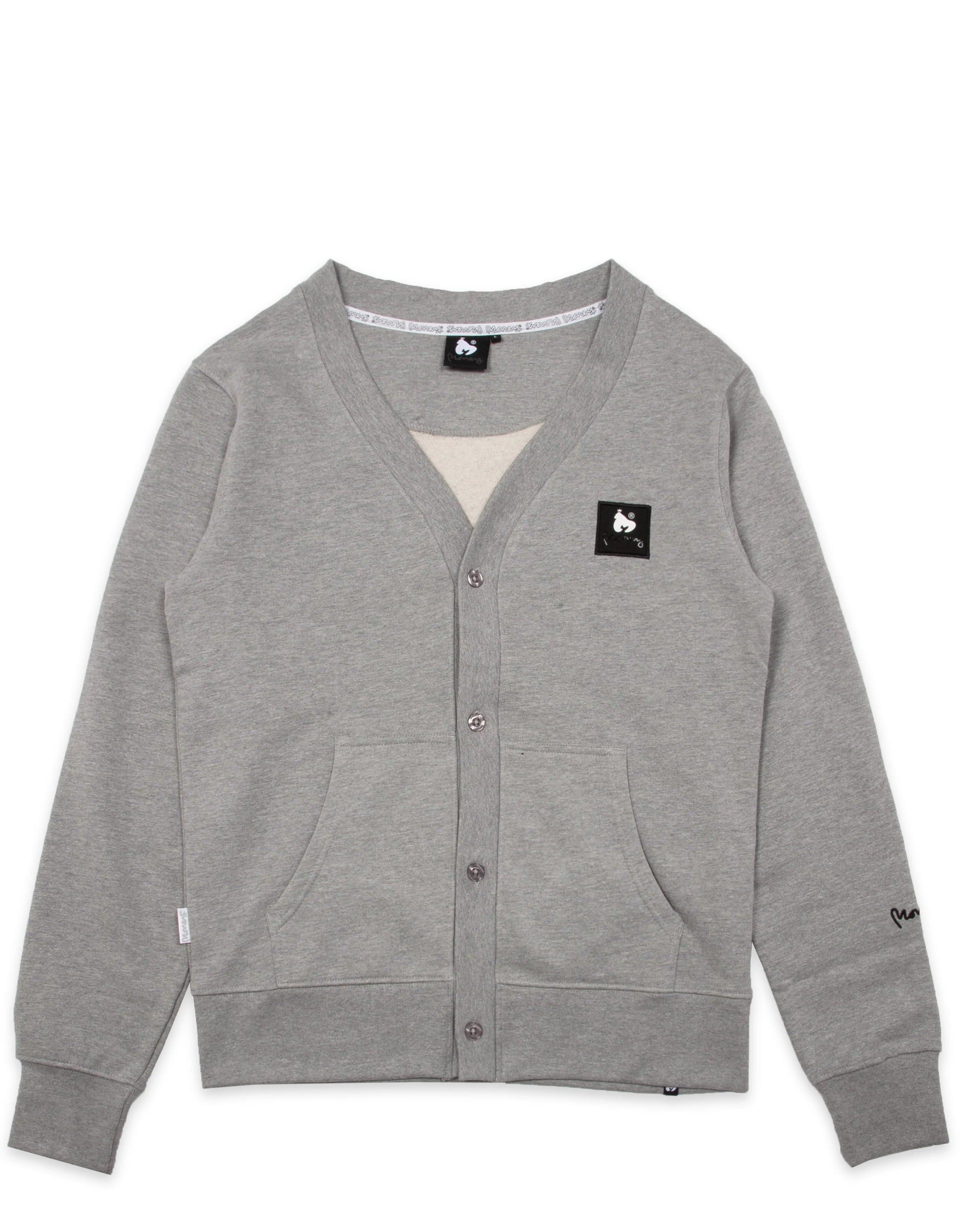 Combo Patch Button Sweat Melange