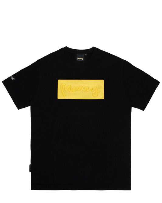 Gold Plate Tee Black