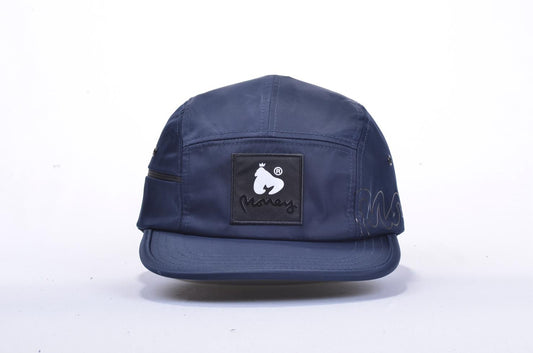 Money Cord Lock 5 Panel Cap Navy