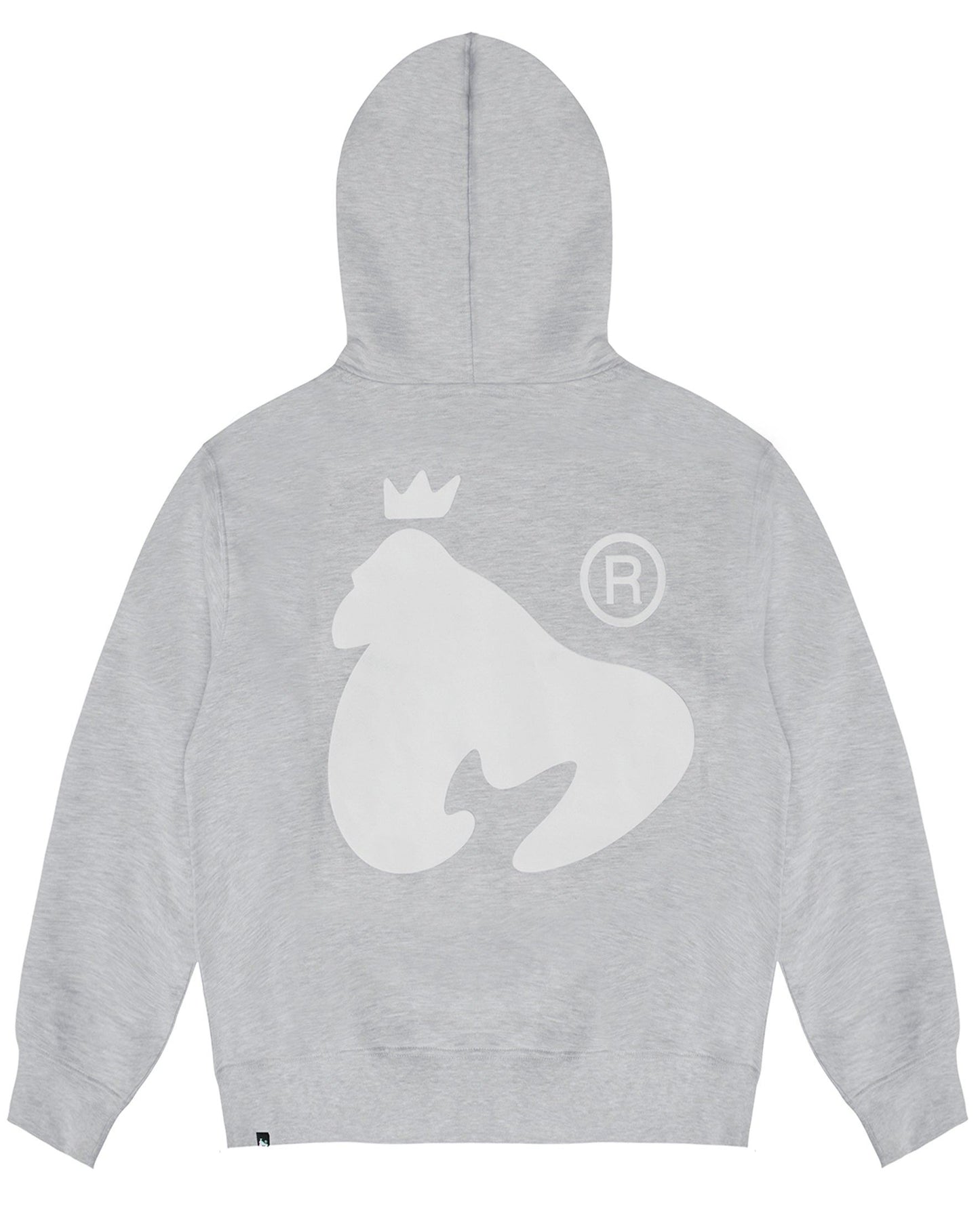 Money Sig Ape Hood Ice Grey Melange