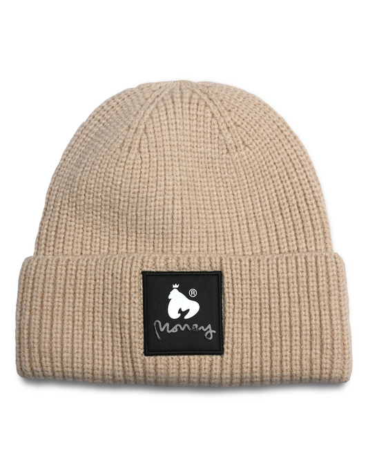 Combo Patch Beanie Stone