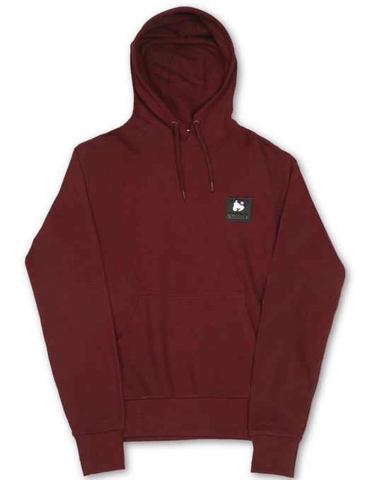 Combo patch hood red