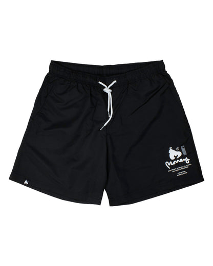 Money Copyright Swim Shorts