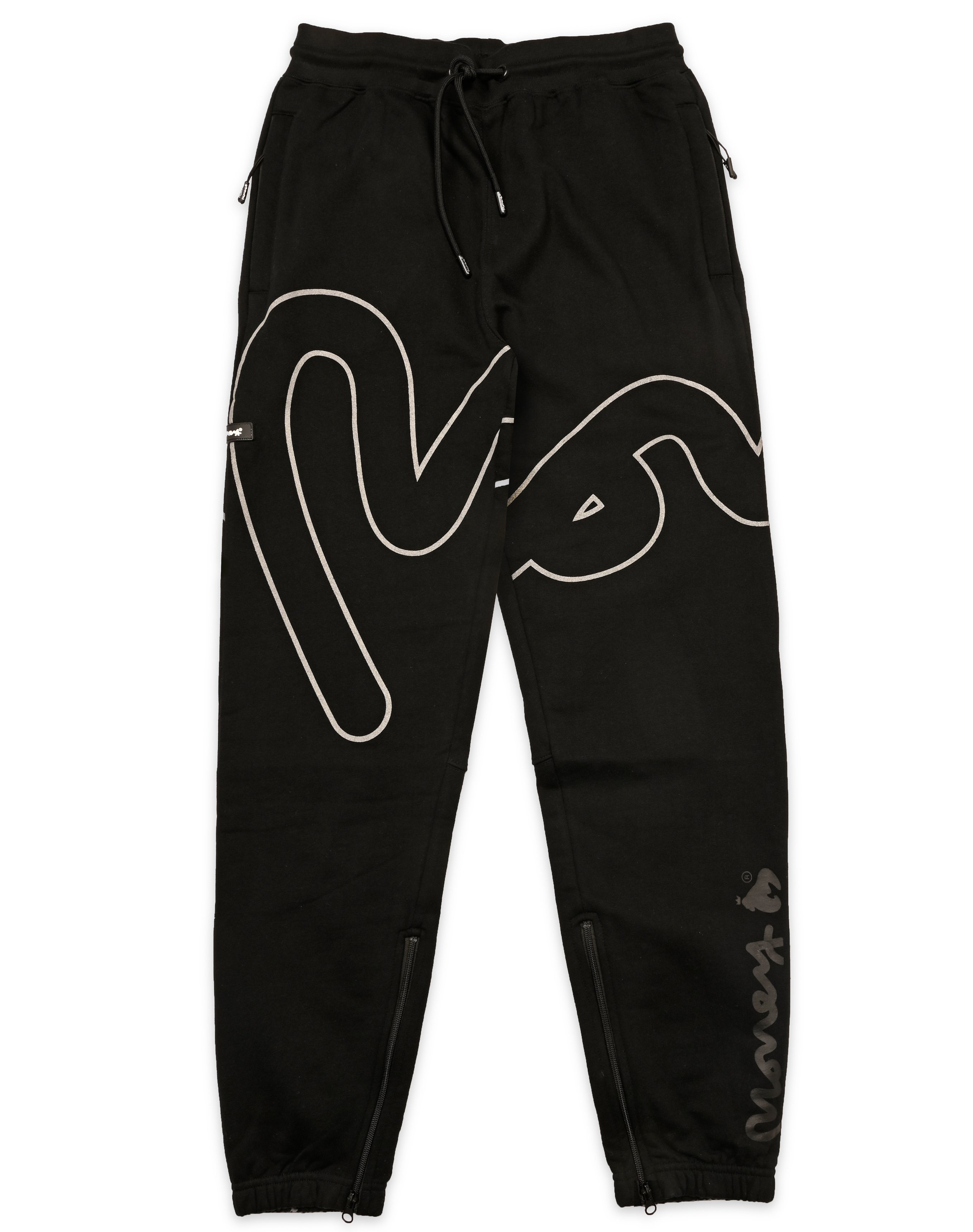 MEDM Waffle Letter Embroidery Track Pants – Face 3 Face